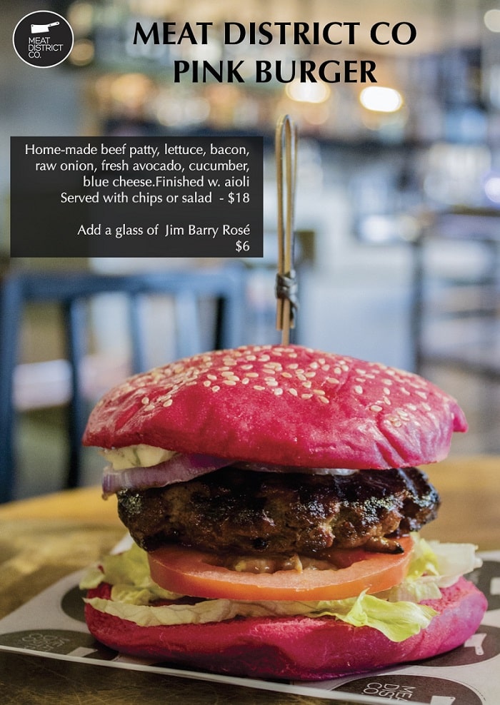 Pink Burger