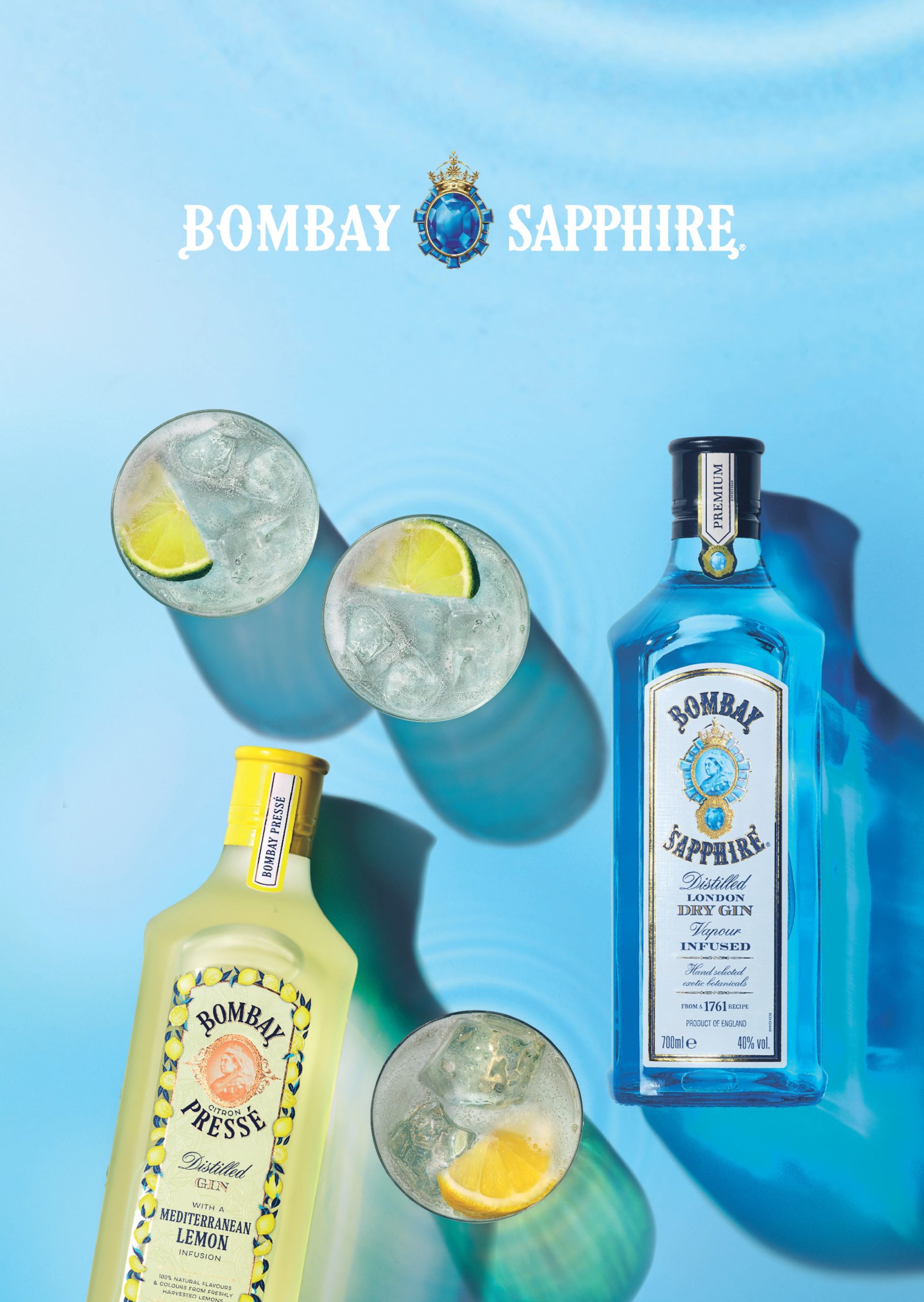 So it's time to enjoy Bombay Sapphire Gin Cocktail at MDC