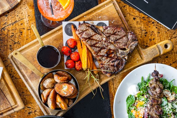 Enjoy 350g Rib Eye on The Bone at MDC